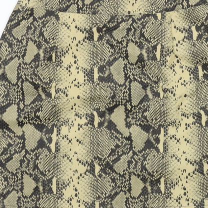 Primark  Womens Beige Animal Print  A-Line Skirt Size 6
