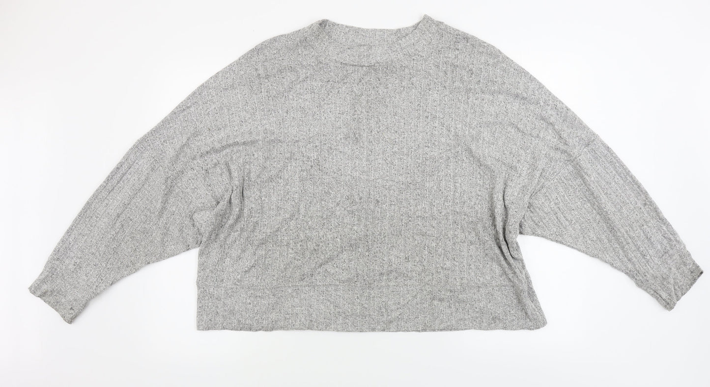 Womens UK Size 20 Marks and Spencer Grey Pullover Jumper