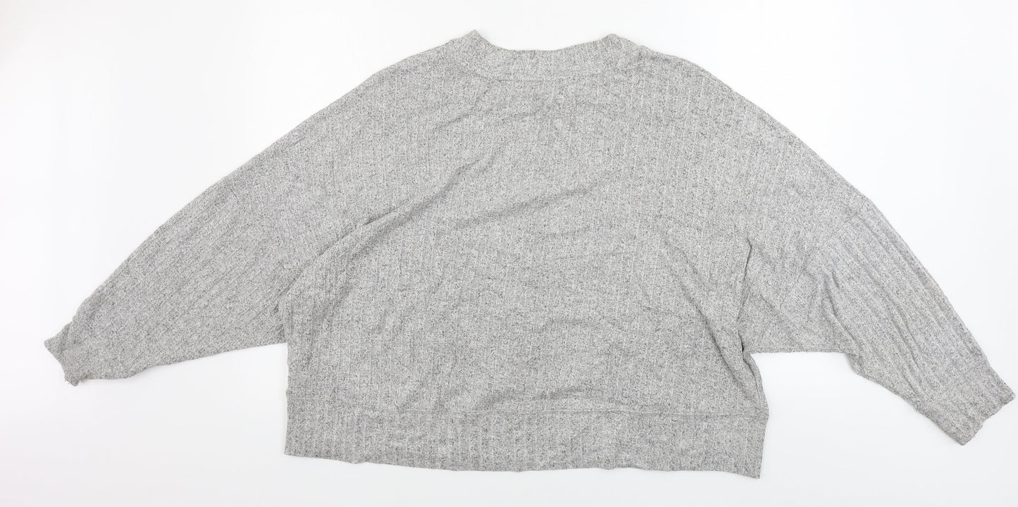 Womens UK Size 20 Marks and Spencer Grey Pullover Jumper