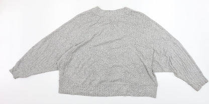Womens UK Size 20 Marks and Spencer Grey Pullover Jumper