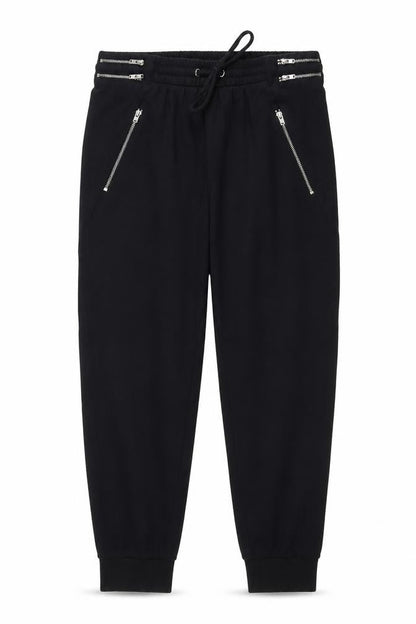 Mens UK Size S Preworn Regular Fit  Black Trousers