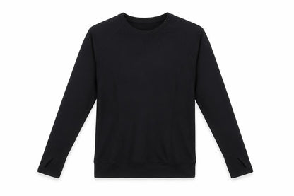 Womens UK Size S Preworn Black Basic T-Shirt