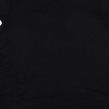 Womens UK Size S Zara Black Basic Blouse