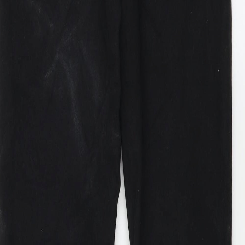 denim co Womens Black   Straight Jeans Size 8 L28 in