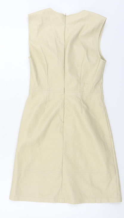 Primark  Womens Beige   A-Line  Size 6