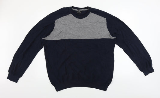 Easy  Mens Blue   Pullover Jumper Size XL