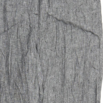 Saviour Womens Grey   Trousers  Size 38 in L27 in