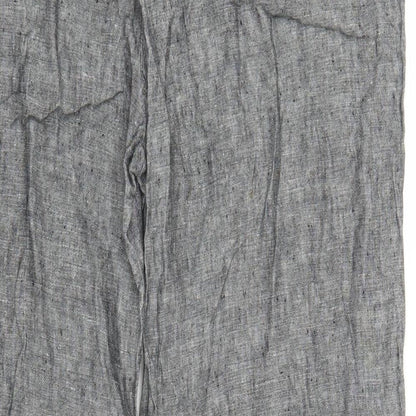 Saviour Womens Grey   Trousers  Size 38 in L27 in