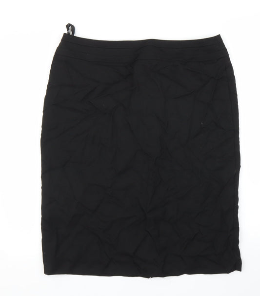 BHS Womens Black   Straight & Pencil Skirt Size 14