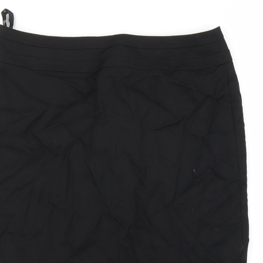BHS Womens Black   Straight & Pencil Skirt Size 14