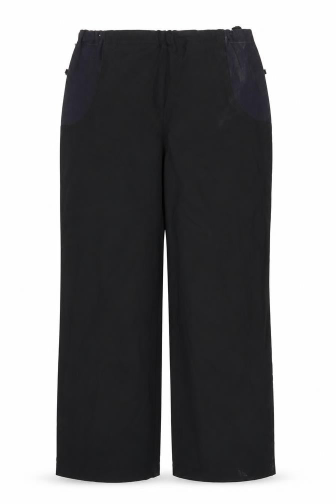 Womens UK Size 16 Preworn Regular Fit  Black Trousers