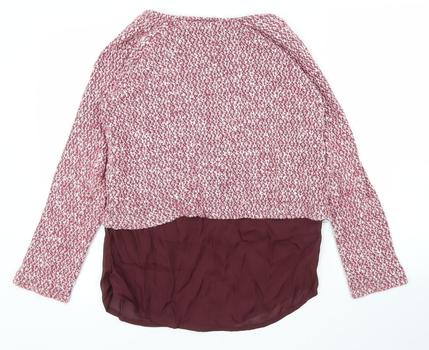 Womens UK Size 10 NEXT Purple Basic Blouse