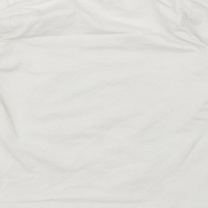 Nutmeg Girls White   Basic T-Shirt Size 5-6 Years