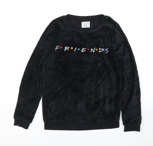 Primark Womens Black   Pullover Jumper Size XS  - Friends