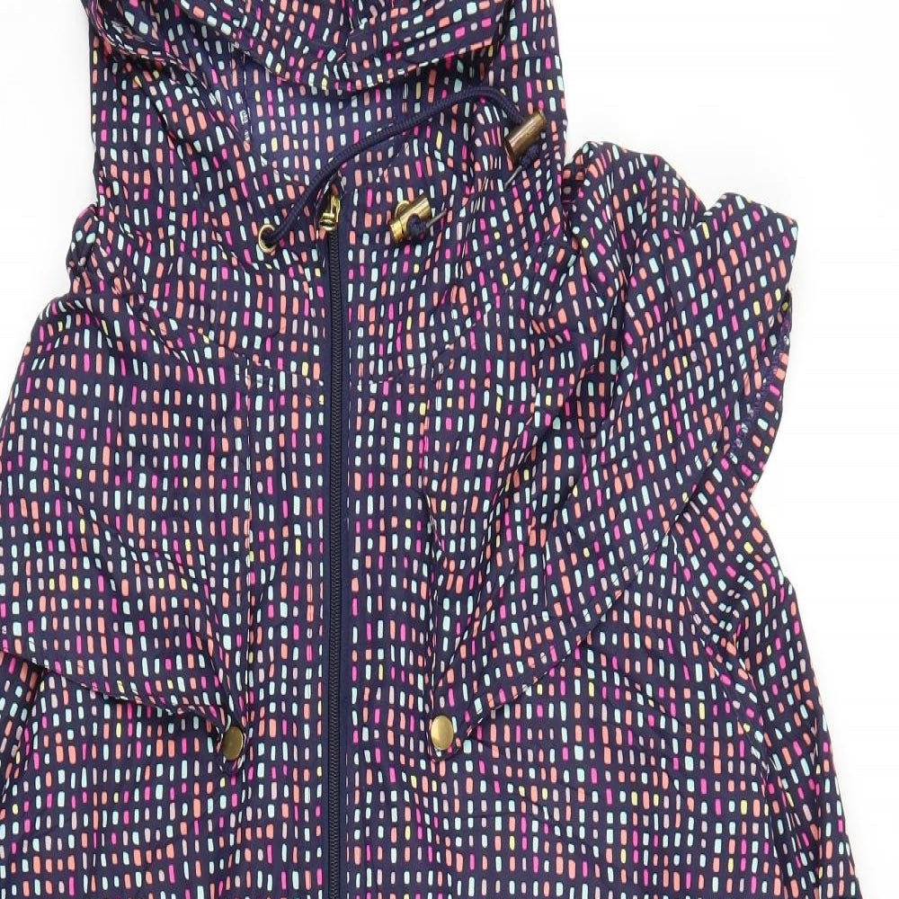 Primark Womens Purple   Parka Coat Size M