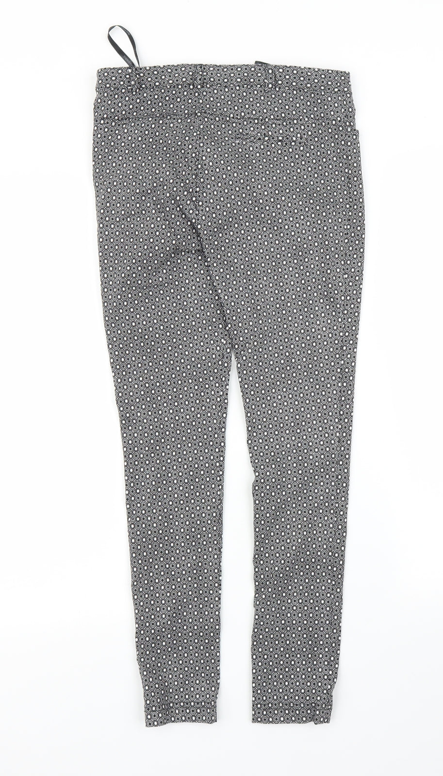 Womens UK Size 8 Dorothy Perkins Regular Fit Carrot Grey Trousers