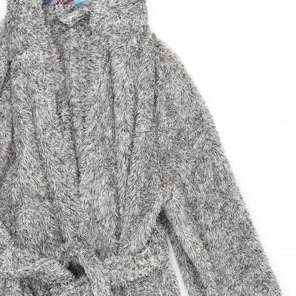 George Boys Grey Solid   Robe Size 11 Years