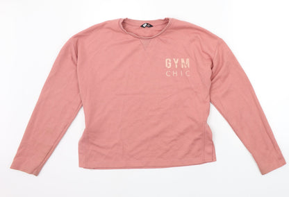 F&F Womens Pink   Pullover Jumper Size S