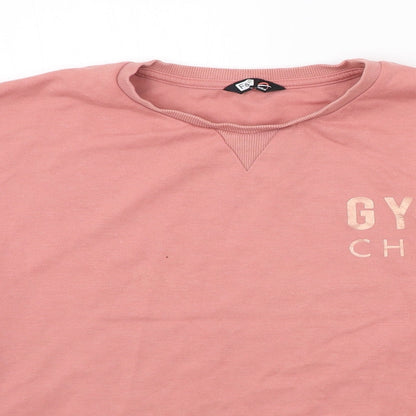 F&F Womens Pink   Pullover Jumper Size S