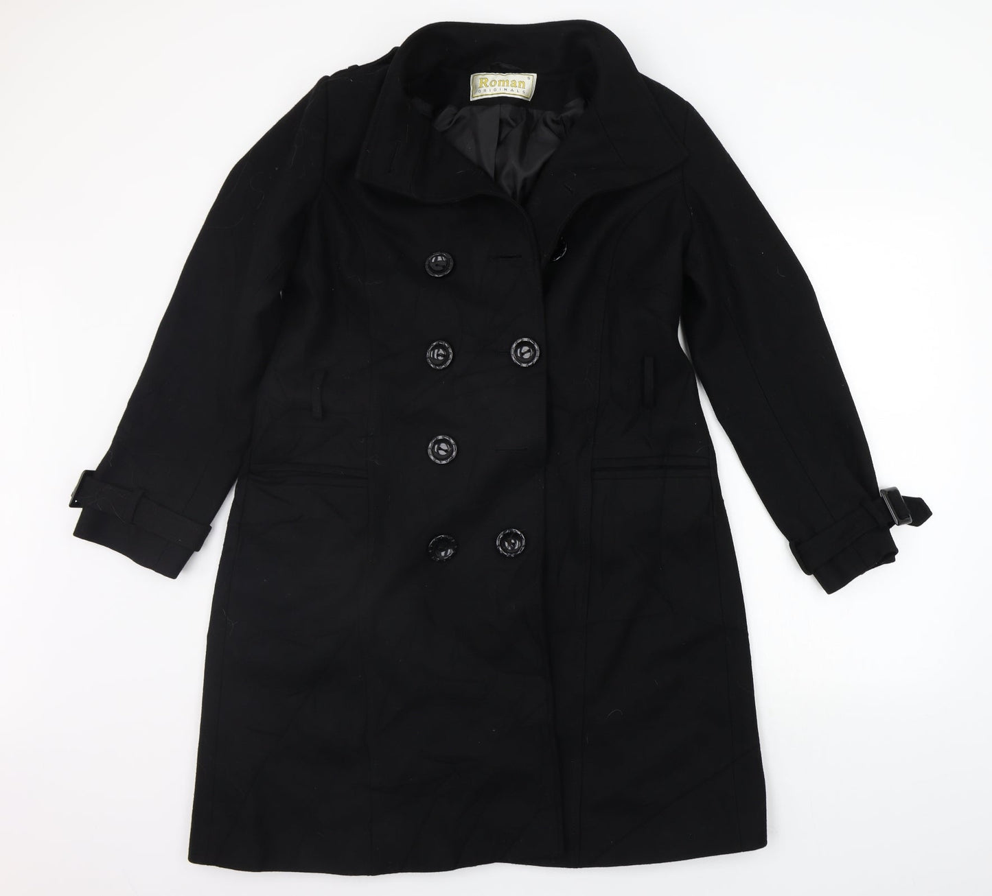 Womens UK Size S Roman Black Jacket