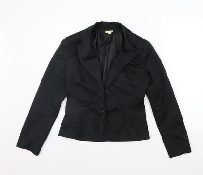 b.young Womens Black   Jacket Suit Size 10