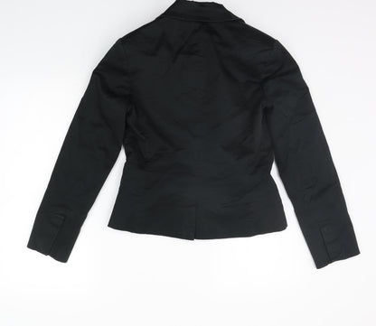 b.young Womens Black   Jacket Suit Size 10