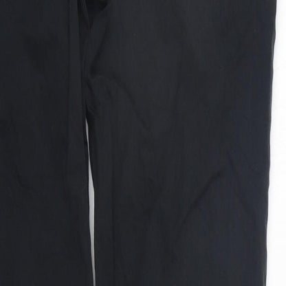 Womens UK Size 10 Marks and Spencer Regular Fit Sweatpants Black Trousers