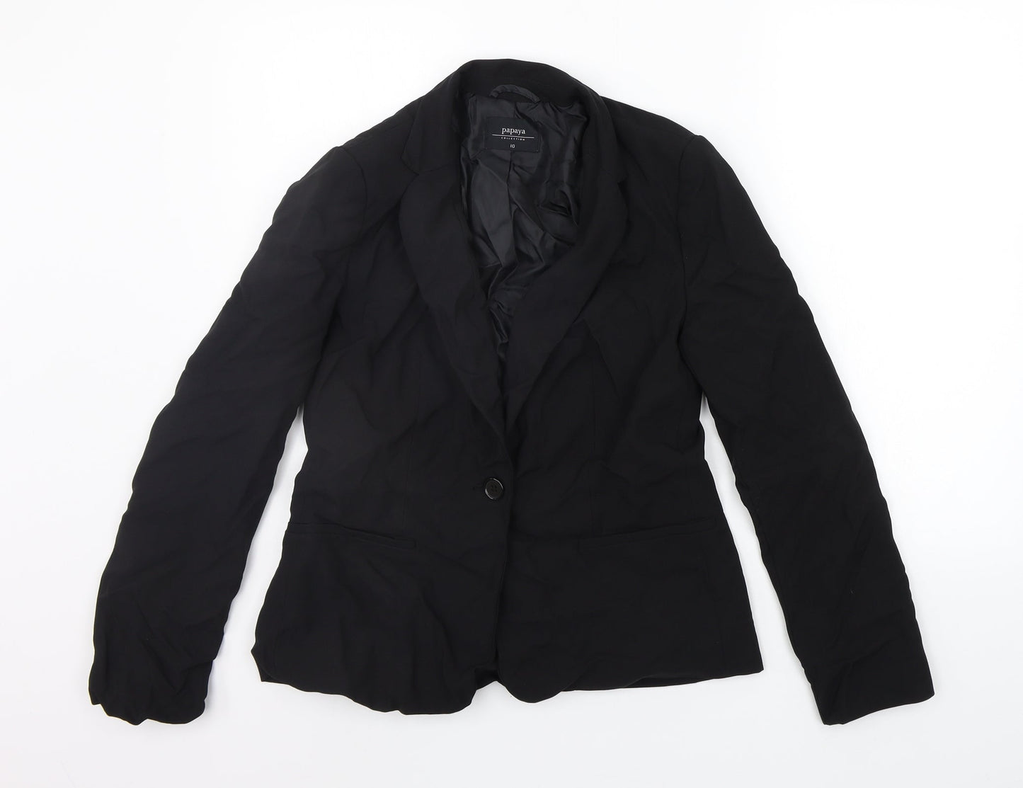 Matalan Womens Black   Jacket Suit Jacket Size 10