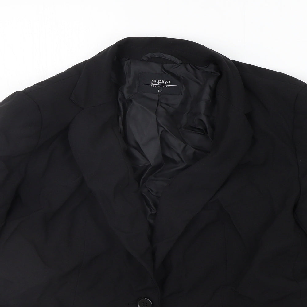 Matalan Womens Black   Jacket Suit Jacket Size 10