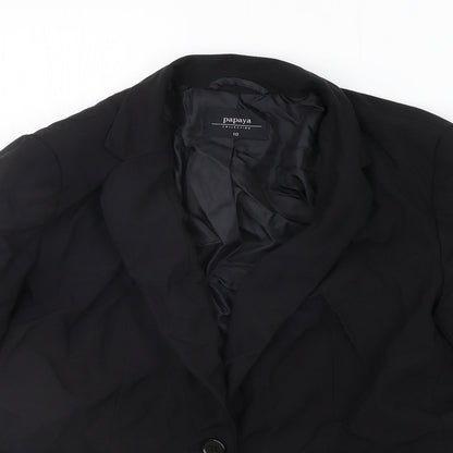 Matalan Womens Black   Jacket Suit Jacket Size 10