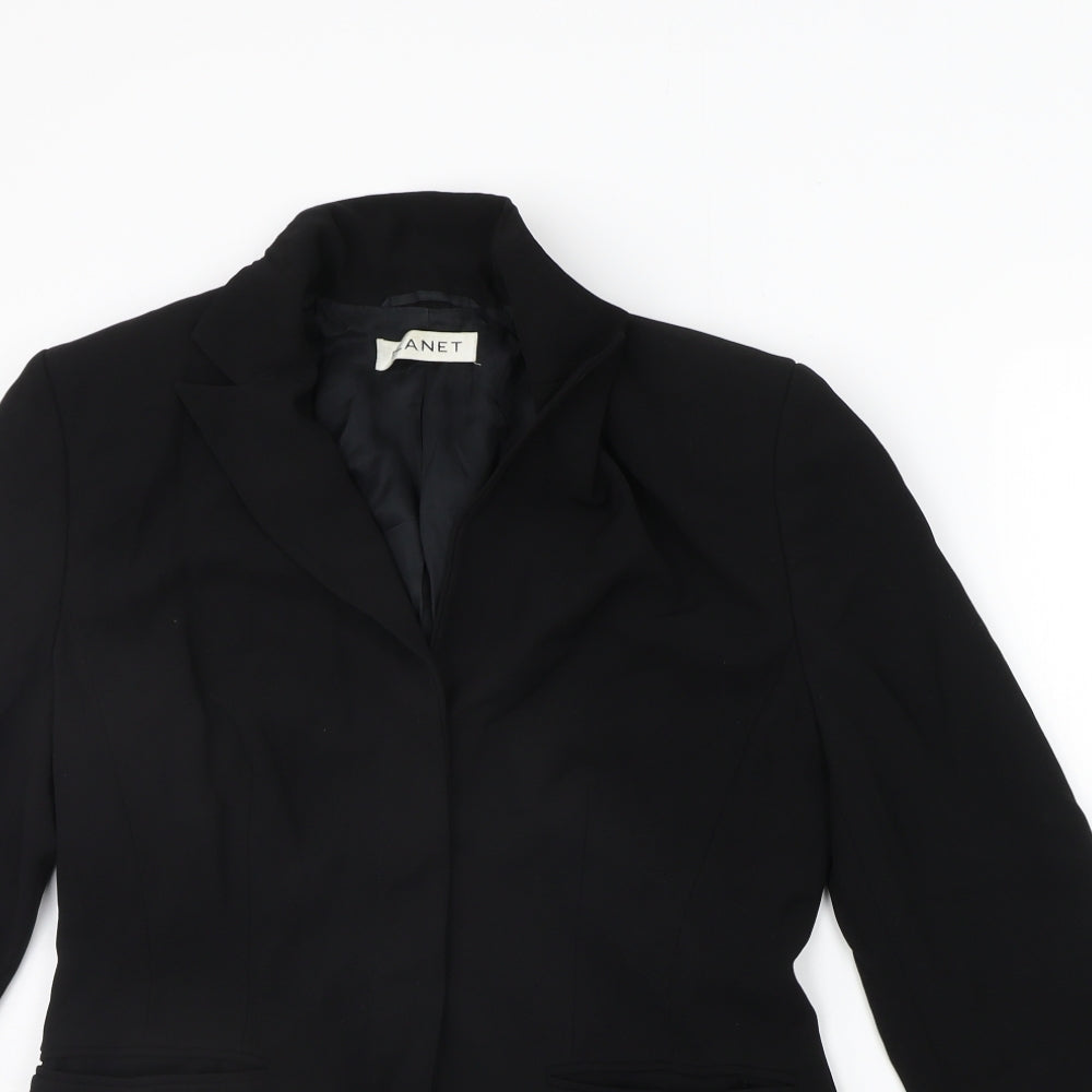 Womens UK Size 8 PLANET Black Jacket