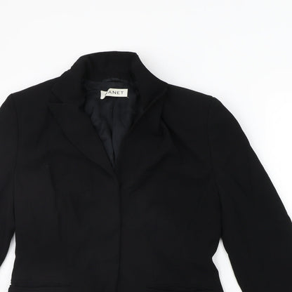 Womens UK Size 8 PLANET Black Jacket