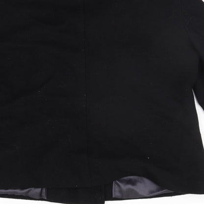 Linea Womens Black   Jacket Coat Size 16