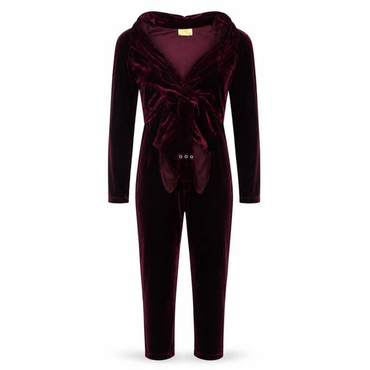 Womens UK Size 4 H&M One-Piece Purple Jumpsuit