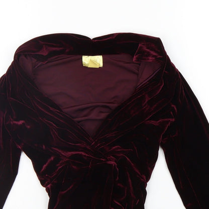 H&M Womens Purple   Jumpsuit One-Piece Size 4