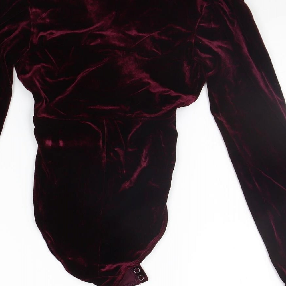 H&M Womens Purple   Jumpsuit One-Piece Size 4