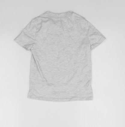 F&F Boys Grey   Basic T-Shirt Size 5-6 Years
