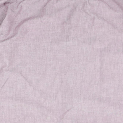 Mens UK Size 15.5 BHS Purple  Button-Up Long Sleeve Casual Shirt