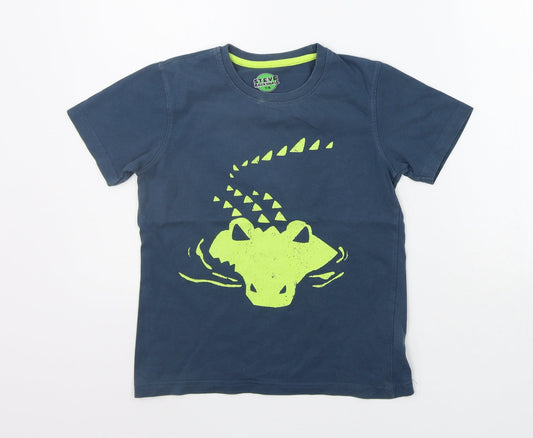 moutain warehouse Girls Blue   Basic T-Shirt Size 7-8 Years