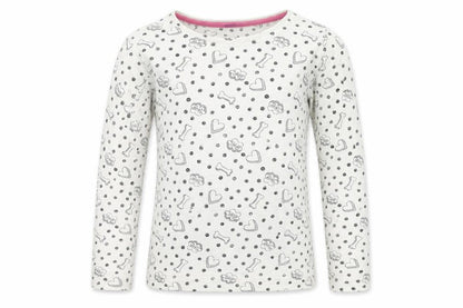 George Boys White Geometric  Basic T-Shirt Size 6-7 Years
