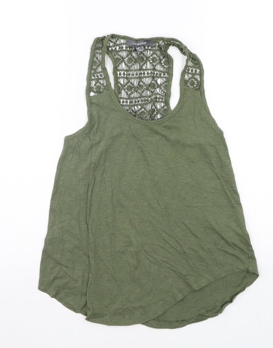 Primark Womens Green   Basic Tank Size 6