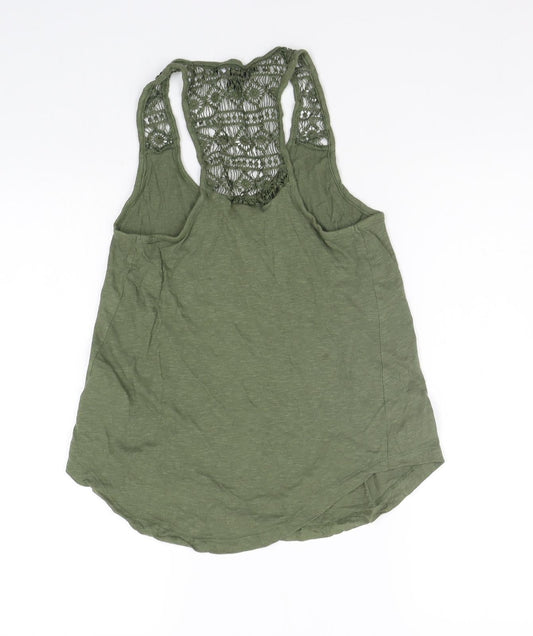 Primark Womens Green   Basic Tank Size 6