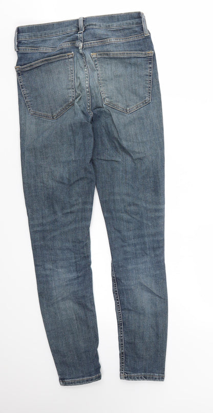 Topshop Womens Blue   Skinny Jeans Size 28 in L30 in