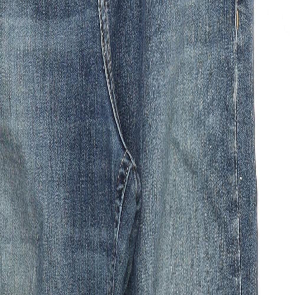 Topshop Womens Blue   Skinny Jeans Size 28 in L30 in