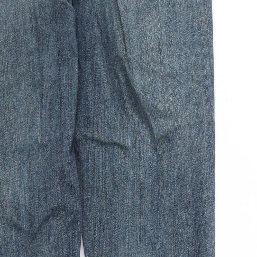 Topshop Womens Blue   Skinny Jeans Size 28 in L30 in