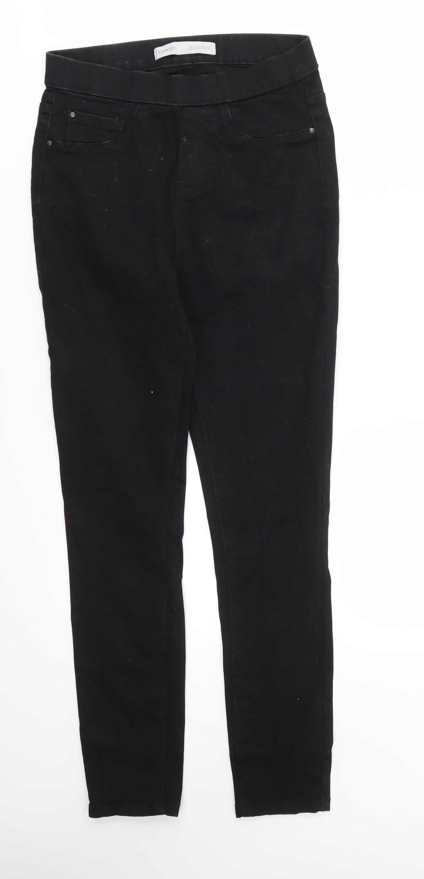 George Womens Black   Skinny Jeans Size 8 L26 in - stretch waistband