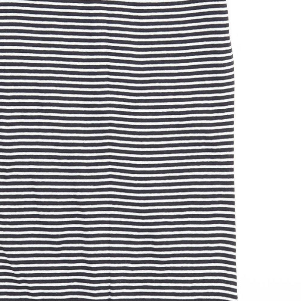 H&M Womens Multicoloured Striped  A-Line  Size S