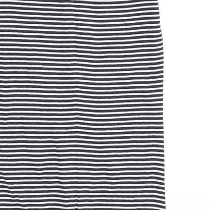 H&M Womens Multicoloured Striped  A-Line  Size S