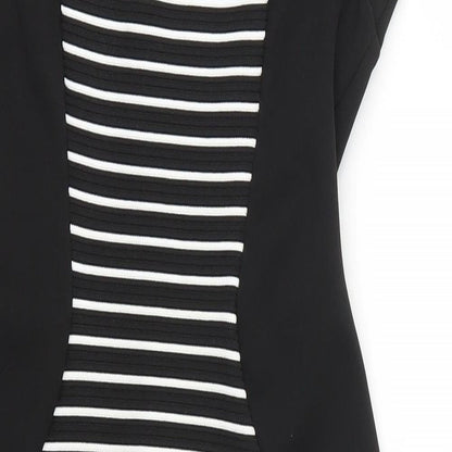 Jessica Womens Multicoloured Striped  A-Line  Size 10