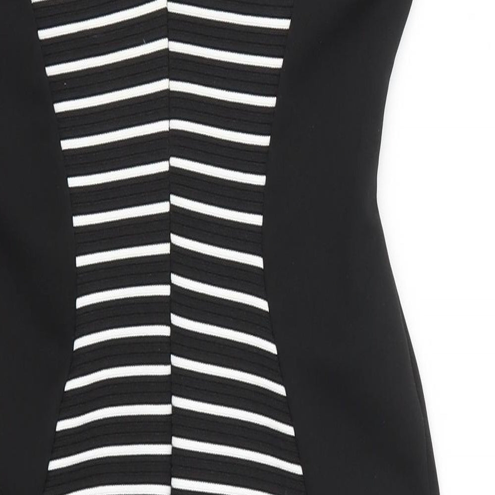 Jessica Womens Multicoloured Striped  A-Line  Size 10